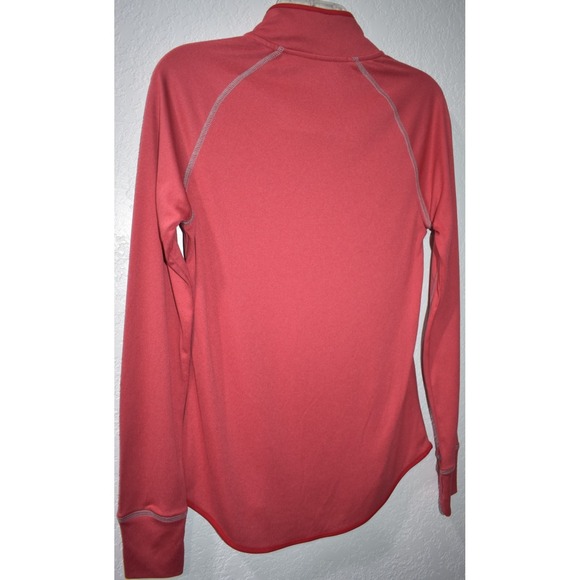 OHIO STATE BUCKEYES Colosseum 1/4 Zip Performance Shirt Women M Pullover Top - Picture 8 of 16